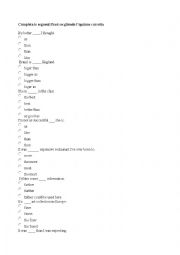 English Worksheet: Comparatives and superlatives