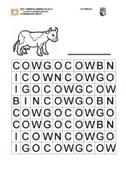 English Worksheet: Farm Animals