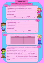 the present perfect Vs the present perfect continuous: use & usage, consolidation, time line