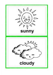 Weather Flashcards