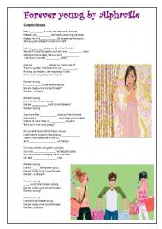 English Worksheet: Song 