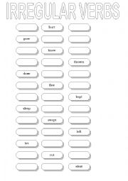 Irregular Verbs