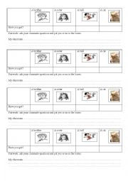 English Worksheet: Have got activity