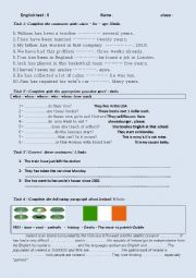 english test n:3 ( intermediate learners)