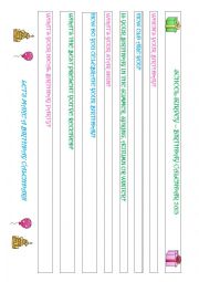 English Worksheet: BIRTHDAYS - CALENDAR 2013