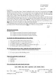 English Worksheet: 9th Form Worksheet 37