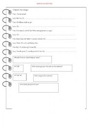 English Worksheet: making suggestions