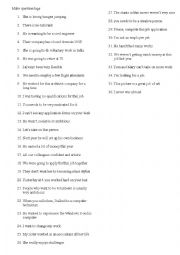 English Worksheet: Question Tags practice + Code Blue Unit 3 Vocabulary