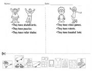 English worksheet: Toys