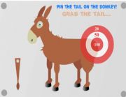 Donkey to pin its tail