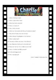 CHARLIE AND THE CHOCOLATE FACTORY FOUR SESSIONS