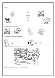 English Worksheet: Fruits