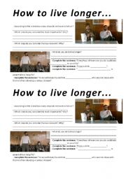 How to Live Longer - video