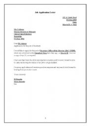 English Worksheet: complaint letter 