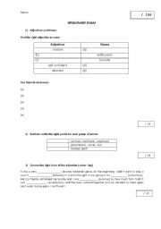 English worksheet: Upp-Int exam -cutting edge UI mod 1-4-