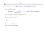 English Worksheet: Computer viruses and threats