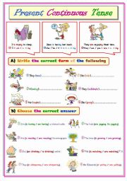 Present Continuous Tense