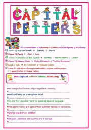 capital letters