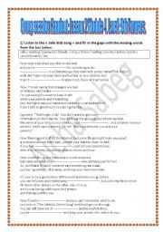 English Worksheet: Internet Safety