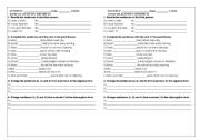 English Worksheet: REVIEW 12 7 TH GRADE, SIMPLE PRESENT, AFFIRMATIVE, NEGATIVE, INTERROGATIVE