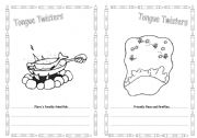 English Worksheet: My little book of tongue twisters (file #2)