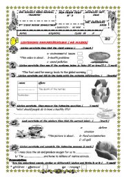 English Worksheet: 9MID TERM EXAM 2( LISTENING PART)