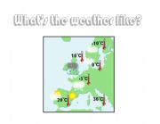 English worksheet: Whats the weather like?