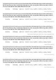 English worksheet: vocabpool