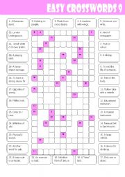 Easy Crossword 9