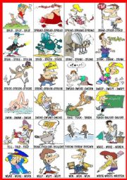 LIST OF IRREGULAR VERBS 5/5