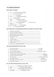 English Worksheet: past simple