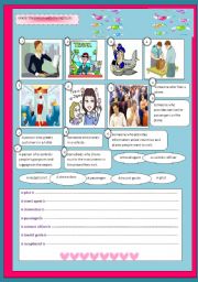 English Worksheet: At the travel agency