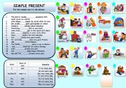 English Worksheet: SIMPLE PRESENT