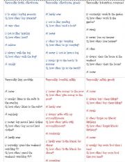 English Worksheet: Role play for adverbs of indefinite frequency