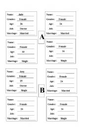 English worksheet: say hello