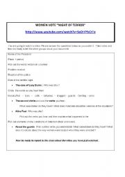 English Worksheet: WOMEN