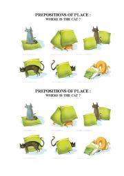 Prepositions of place