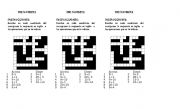 English worksheet: crosswordnumbers