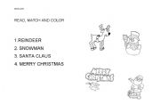 English Worksheet: CHRISTMAS