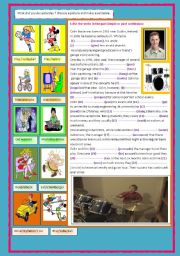 English Worksheet: past simple or past continuous