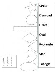 English Worksheet: Shapes