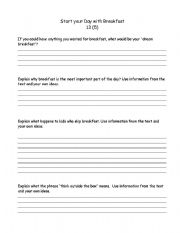 English worksheet: Nelson Literacy grade 5