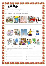 English Worksheet: JOBS