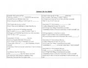 English Worksheet: Adele Someone Like You