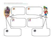 English Worksheet: Compare massai child life and city boy 