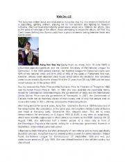 English Worksheet: music activity - Walk On