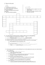 English Worksheet: passive voice