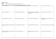 English Worksheet: Unfamilliar Text Revision