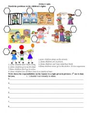 English Worksheet: Childrens rights