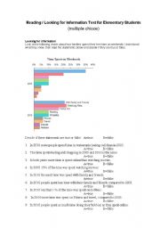 Reading - Reading graphs - Looking for Information - TEST